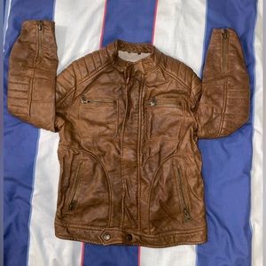 Zara Boys Leather Jacket